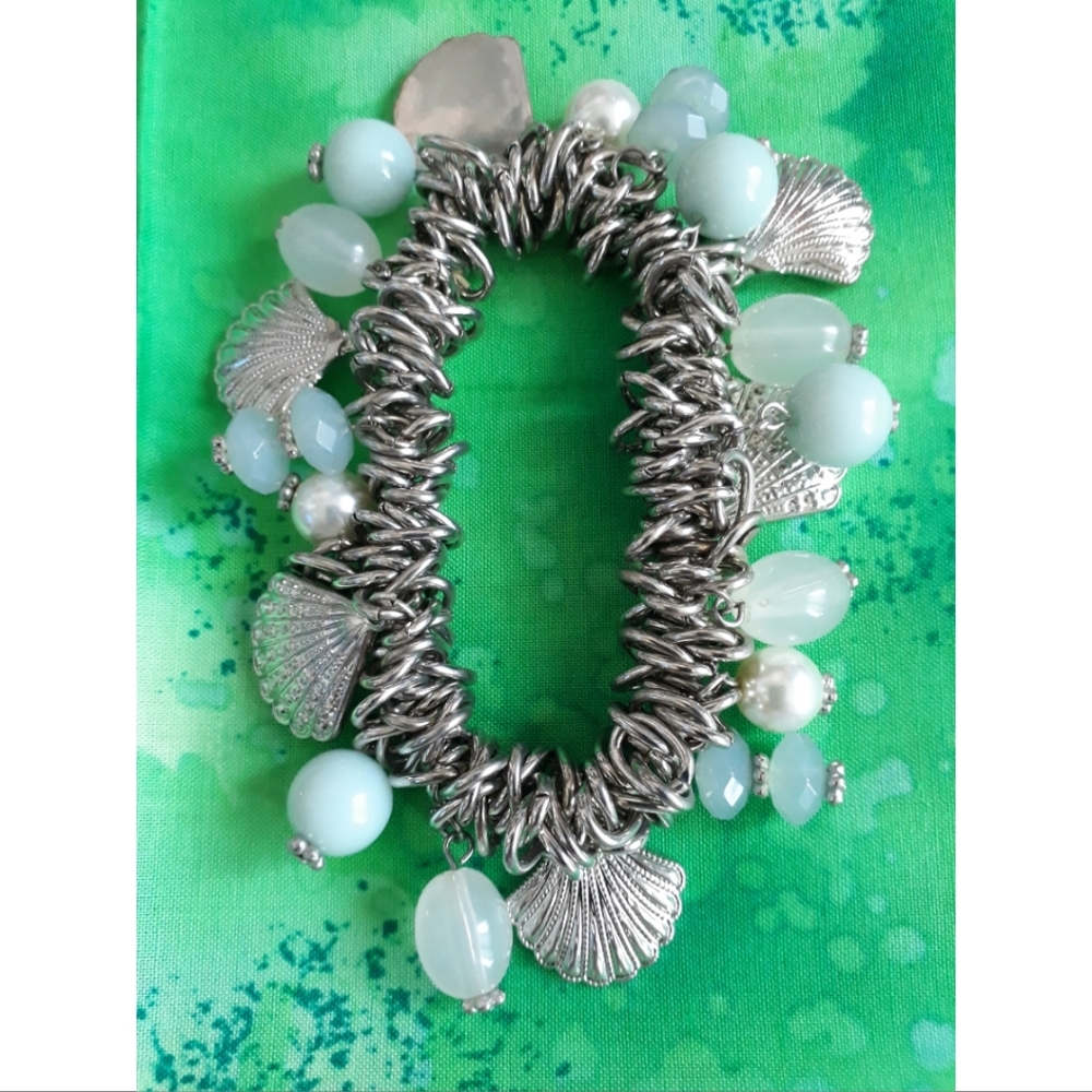 🦩5/$25🦩Stretch Charm Bracelet | Nautical (NWOT)